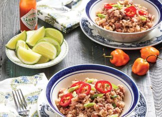 Caribbean Beans and Coconut Rice Bean and Coconut Rice