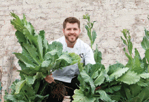 In the Garden with Chef David Bancroft of Acre David Bancroft, Acre Owner