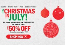 It’s Time for Our Christmas in July Sale! Christmas in July