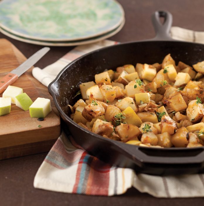 Potato-Apple-Skillet-Fries