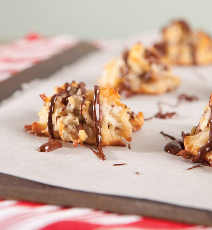 German-Chocolate-Macaroons