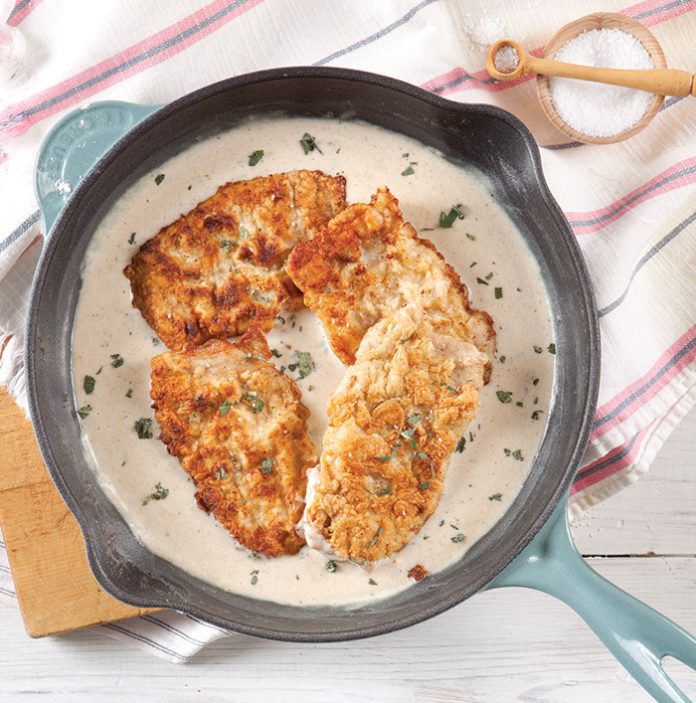 Breakfast-Pork-Chops-with-Sage-Gravy