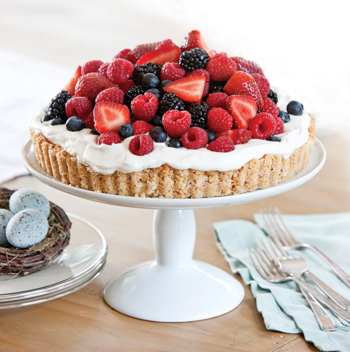 Coconut-Berry-Tart