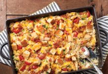 11 Easy Casseroles for your Dinner Table Chicken Spaghetti Squash Casserole - Taste of the South Magazine