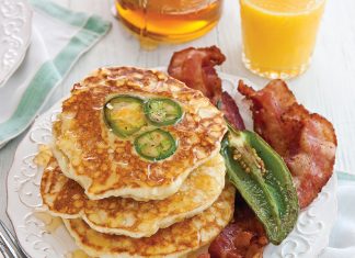 Jalapeño-Cornmeal Pancakes