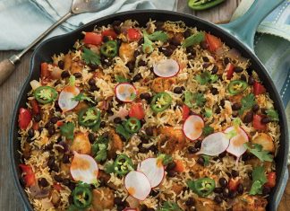 Chicken and Rice with Black Beans