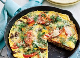 Sausage and Sweet Potato Frittata