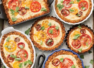 Four-Cheese Tomato Pies