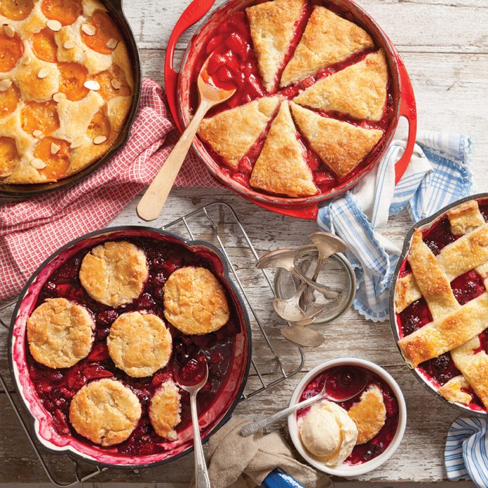 SCI-Saturday Summer Skillet Cobblers