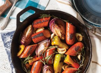 Chicken Sausage with Peppers and Onions Chicken Sausage with Peppers and Onions