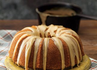 Caramel-Glazed Brown Sugar Bundt Cake Caramel-Glazed Brown Sugar Bundt Cake