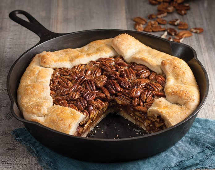 Skillet Pecan Pie