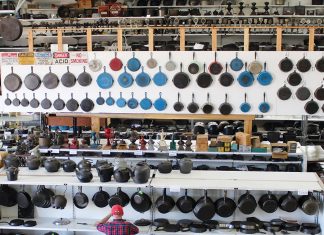 The Biggest Collection of Cast Iron in the World The Biggest Collection of Cast Iron in the World