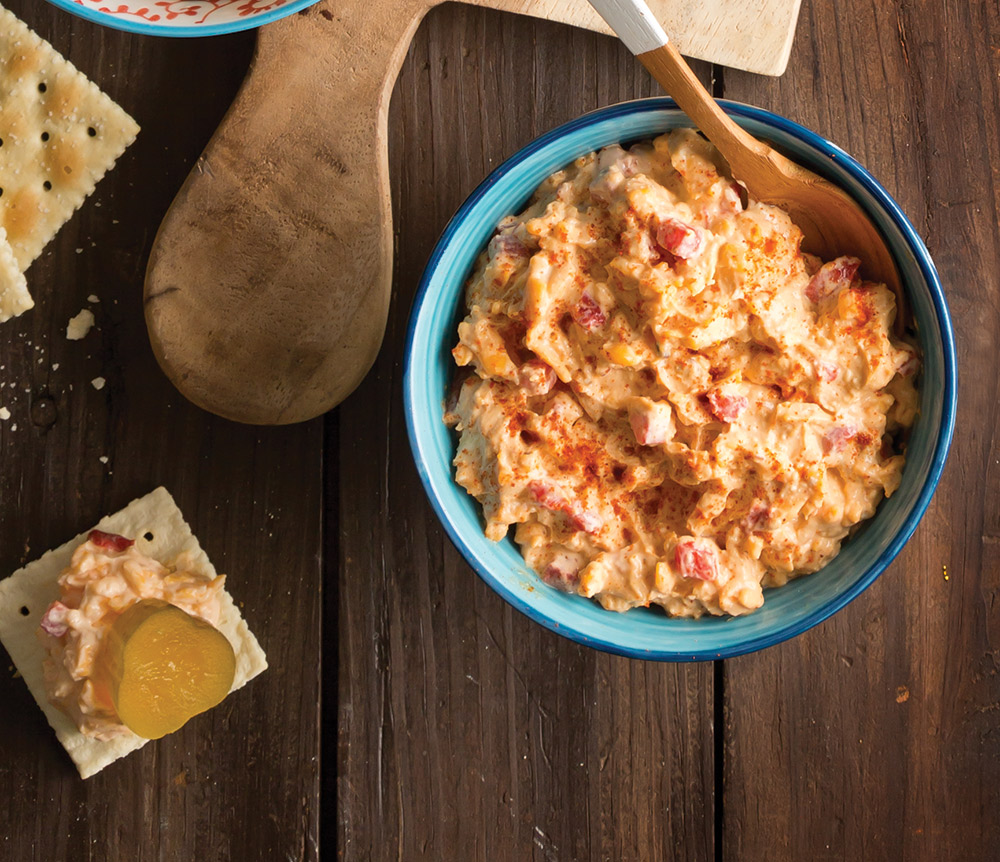 Roasted Garlic-Chipotle Pimiento Cheese