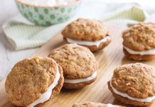 Carrot Cake Sandwich Cookies carrot cake