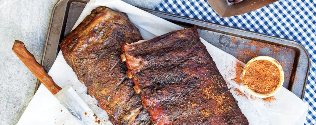 Grill-Smoked Ribs