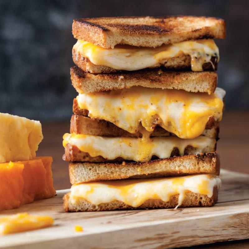 Three cheese Griled Cheese Fall Pairings Soups and Sandwiches