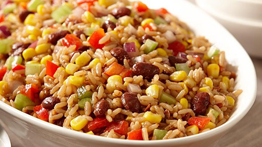 Red Bean and Rice Salad