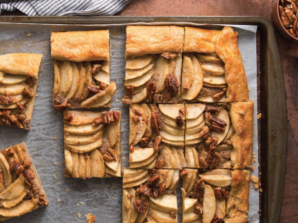 Rustic Apple-Pecan Tart
