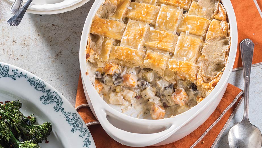 Mixed Potato Pot Pie