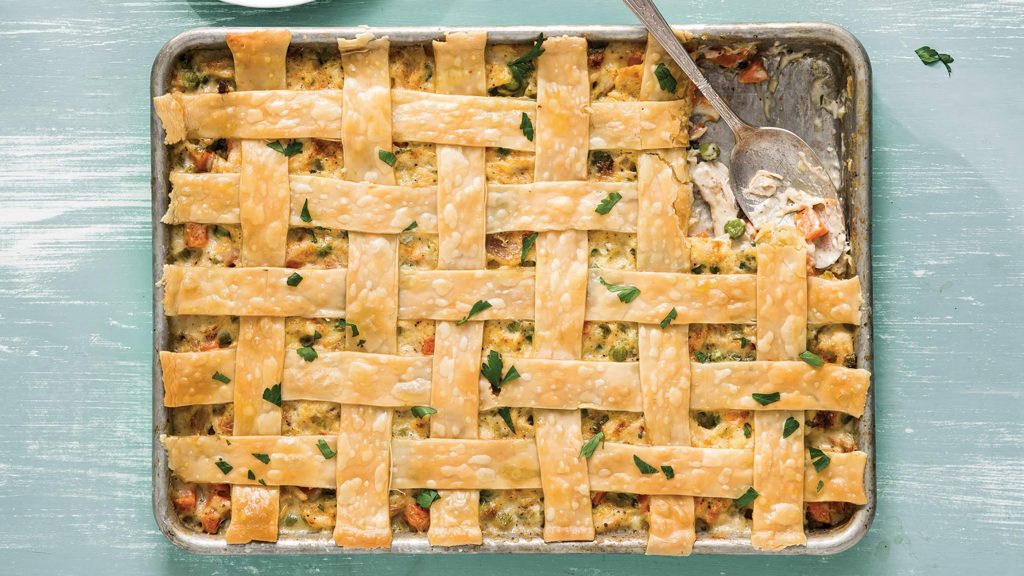 Sheet Pan Chicken Pot Pie