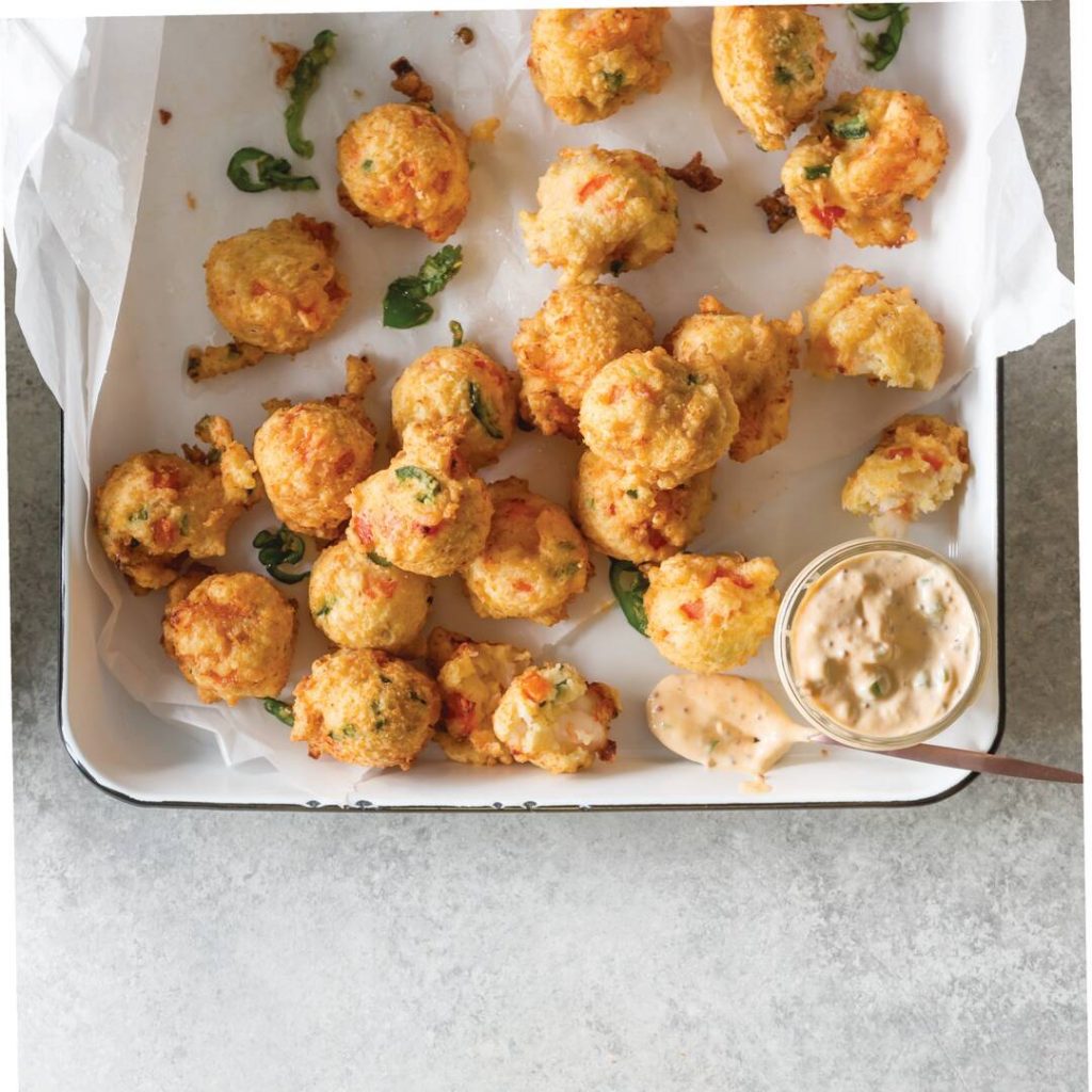 Shrimp and Grits Fritters