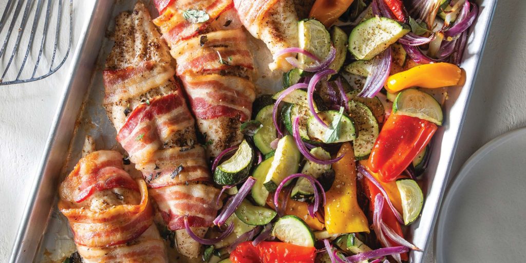 Bacon-Wrapped Catfish