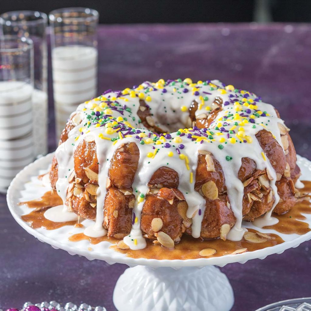 King Cake Monkey Bread