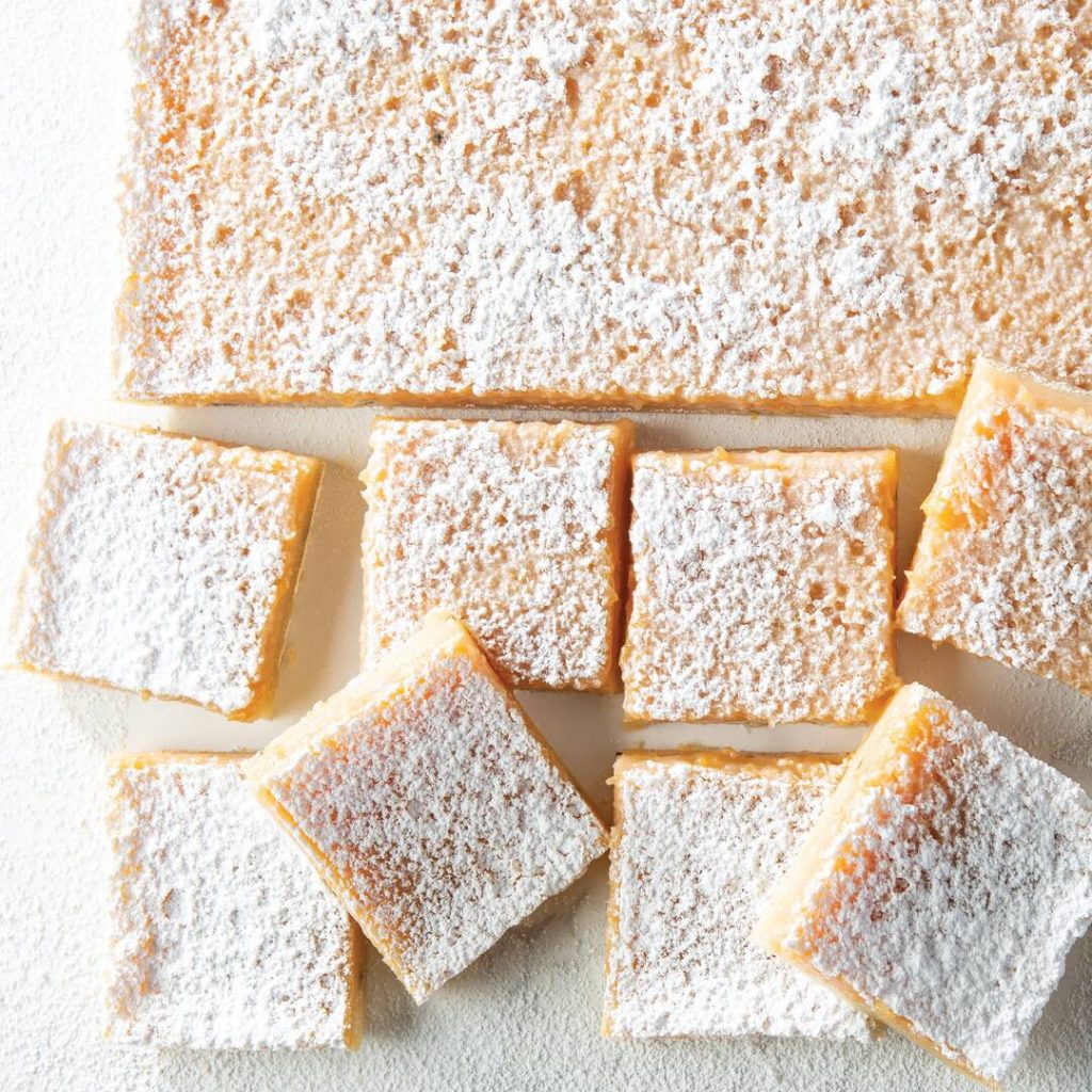 Grapefruit-Rosemary Bars