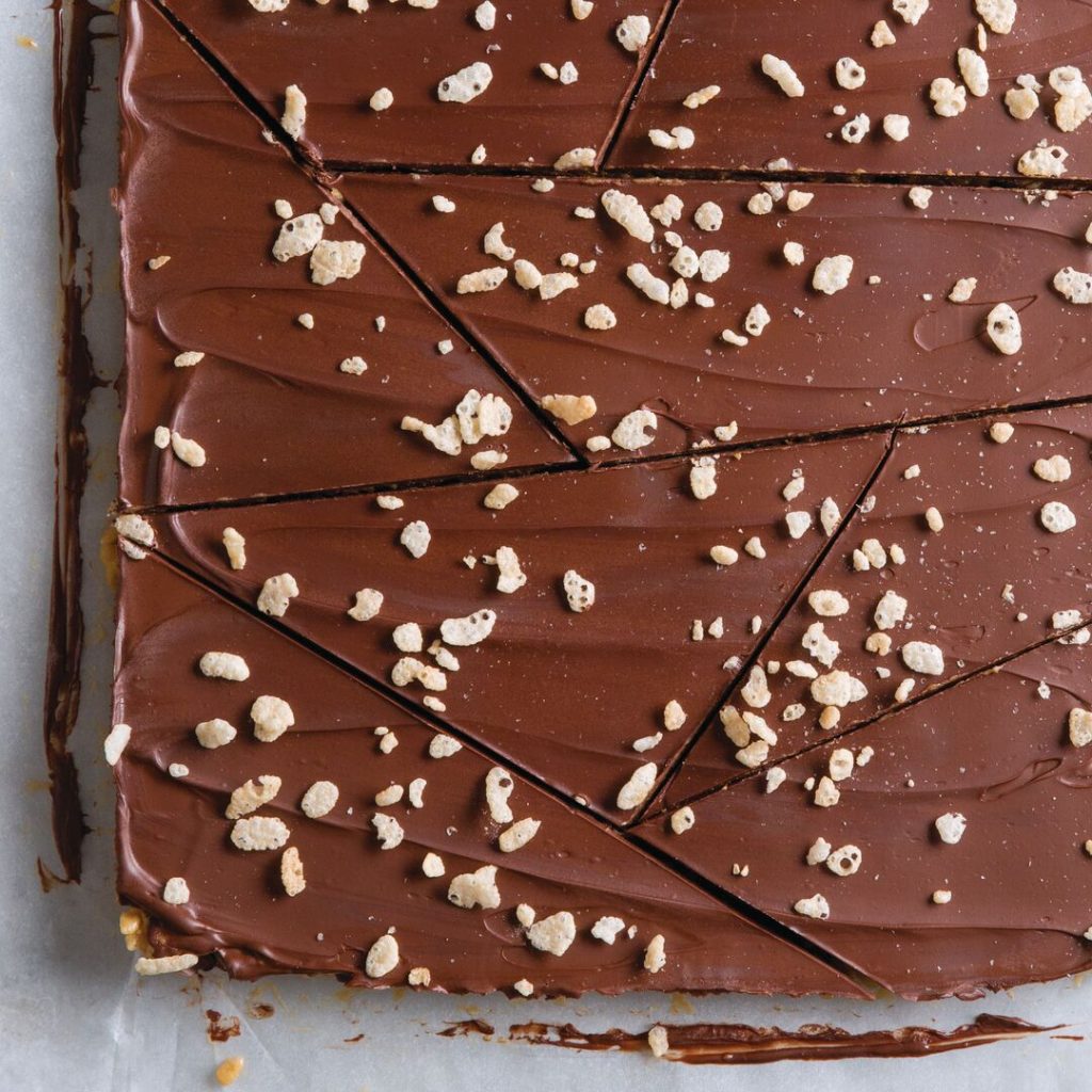 Peanut Butter-Chocolate Crunch Bars