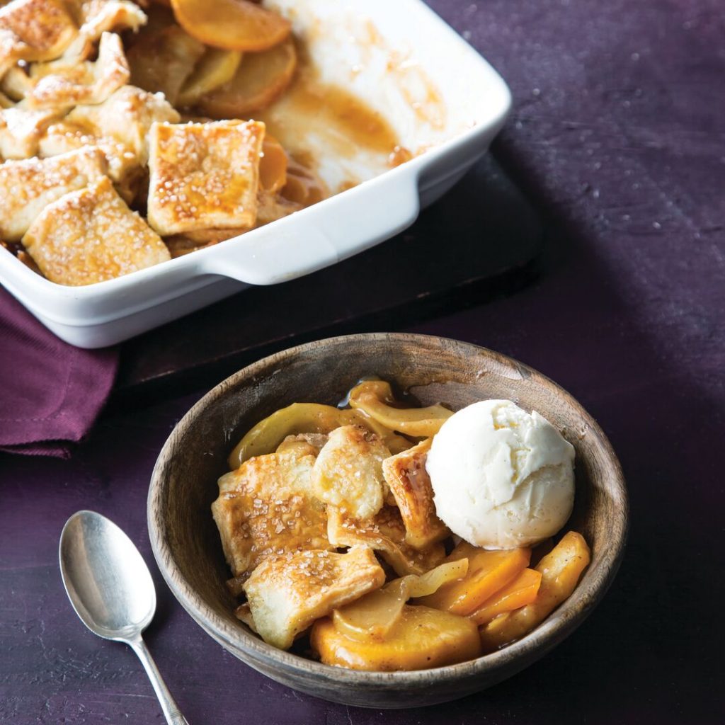 Apple-Rutabaga Cobbler
