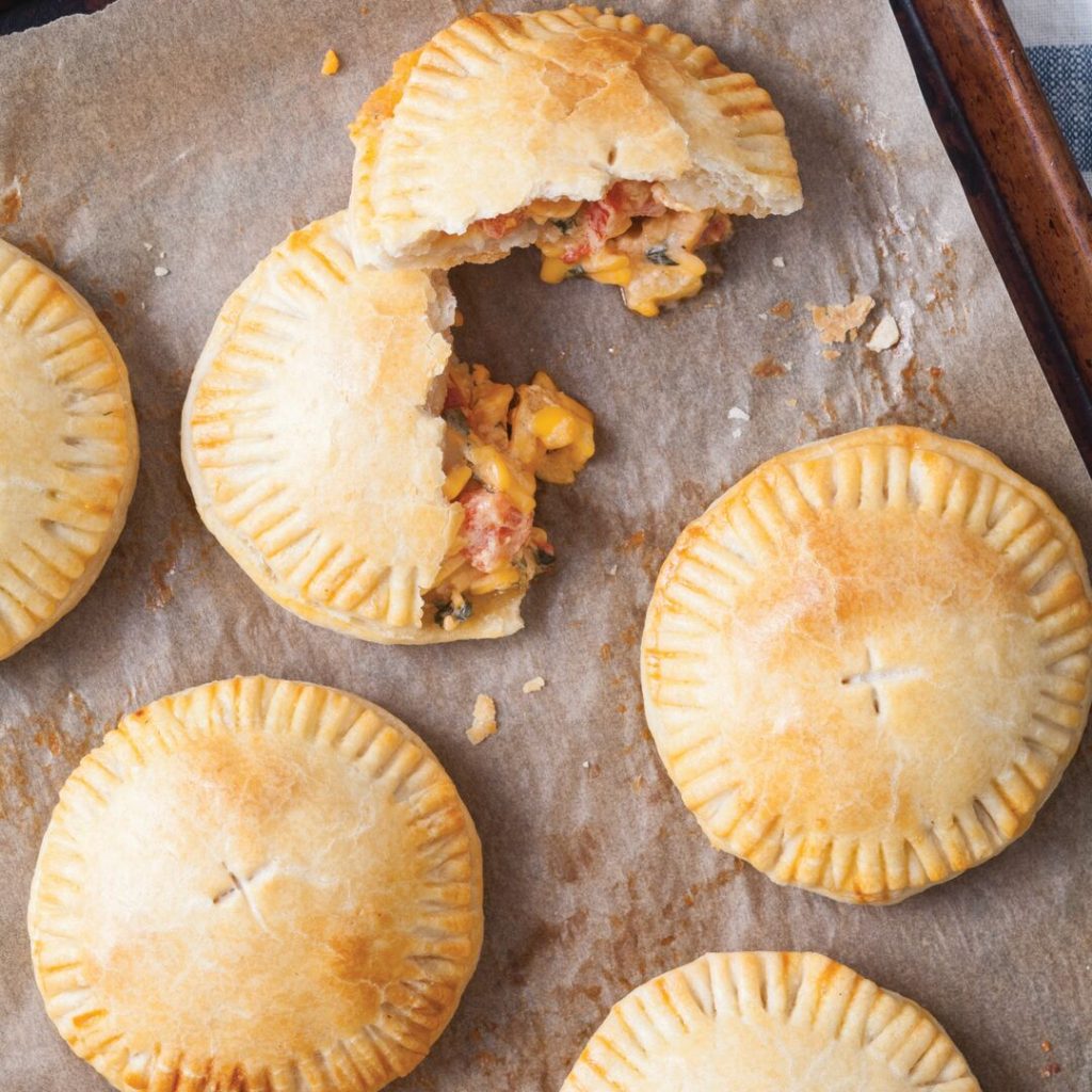 Cheesy Tomato Hand Pies