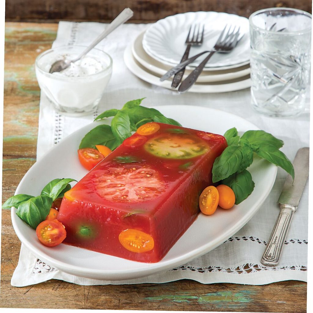 Fresh Tomato Aspic