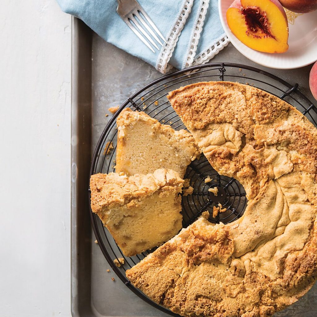 Fresh Peach Pound Cake