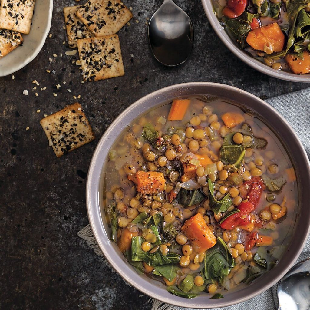 Sweet Potato and Lentil Soup