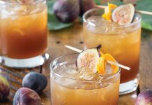 Spiced Fig-Ginger Cocktail