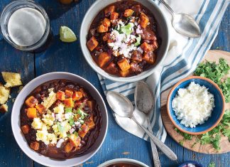 Sweet Potato-Black Bean Chili
