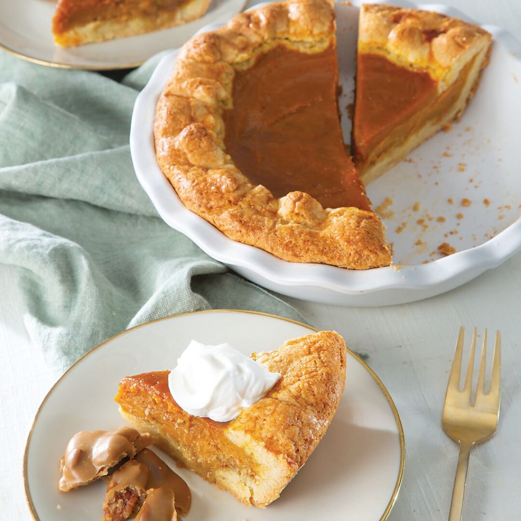 Praline Pumpkin Pie