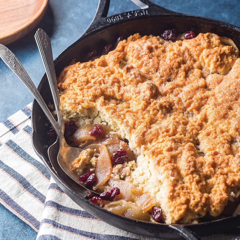 Apple and Pear Cobbler