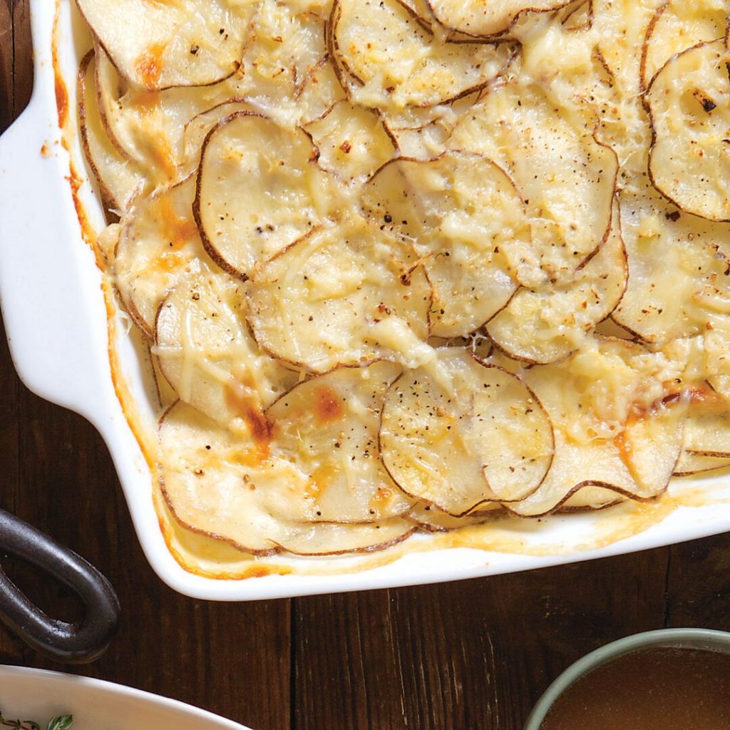 Vidalia Onion and Potato Gratin