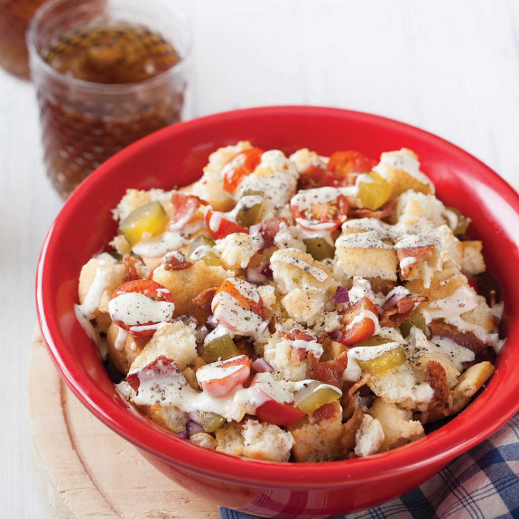 Bacon Cornbread Salad