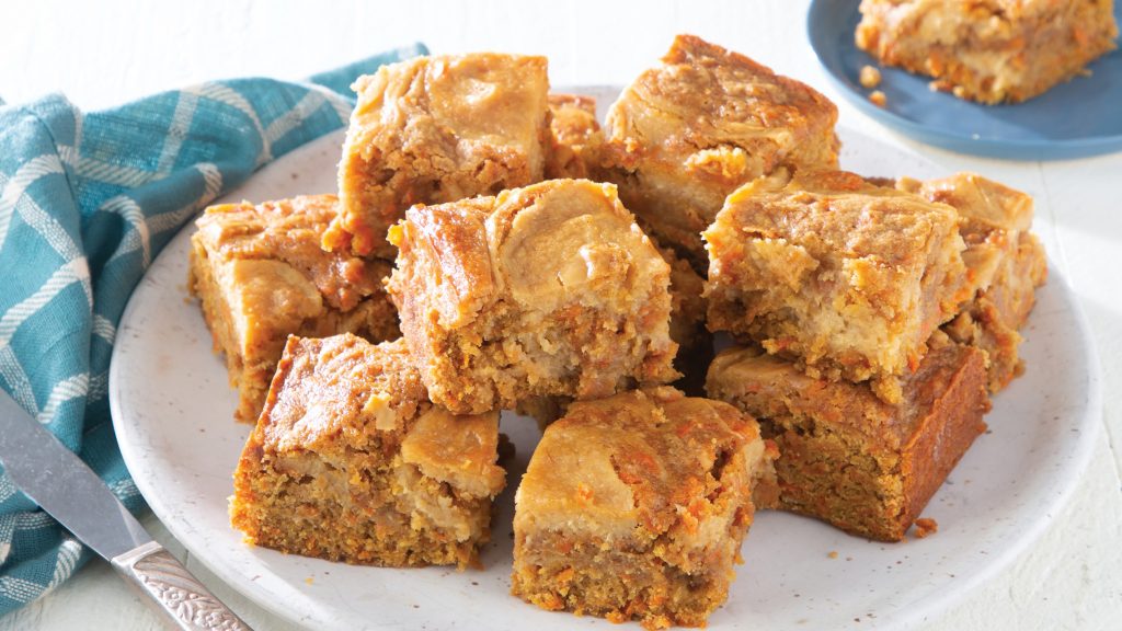 Carrot Cake Blondies
