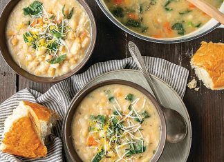 Creamy Bean and Collard Greens Soup Creamy Bean and Collard Greens Soup