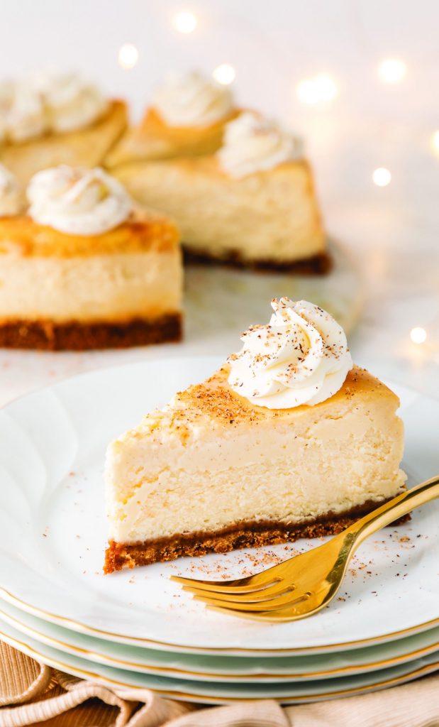 Eggnog Cheesecake