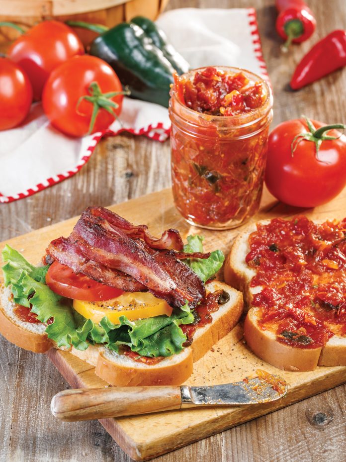 Market Basket: Tomatoes, Peppers, and Cucumbers