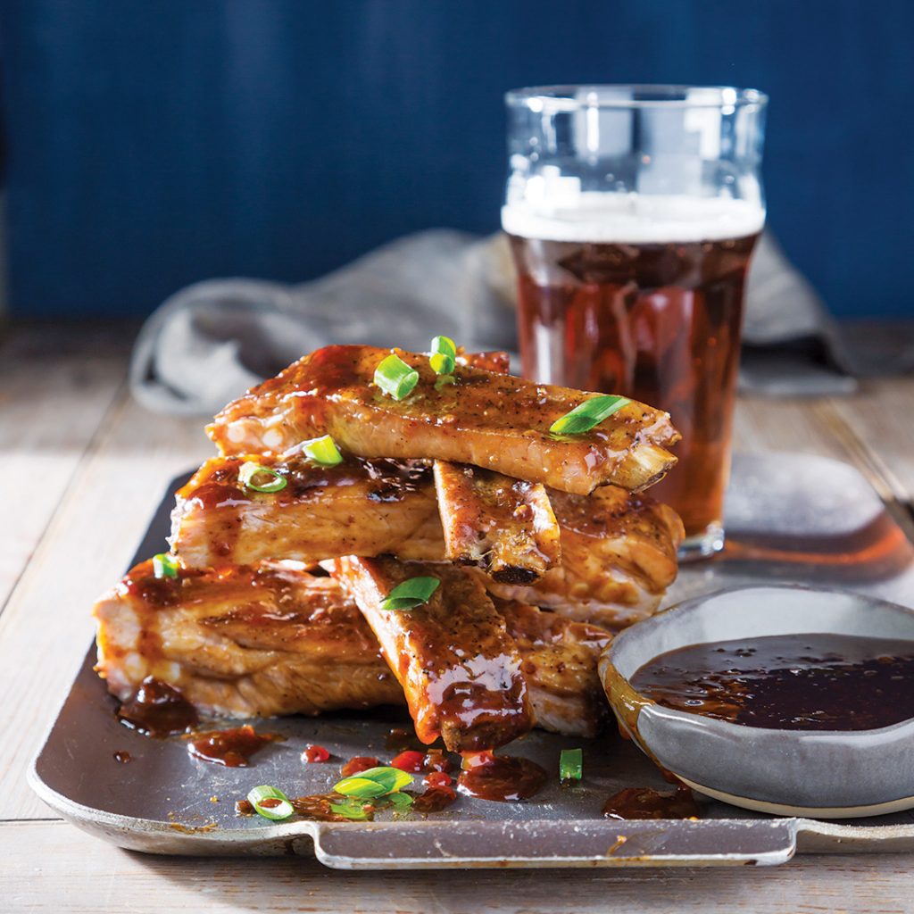 Brown Sugar-Bourbon Barbecue Ribs