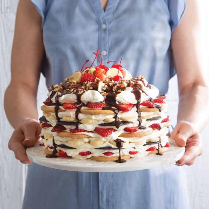 Banana Split Icebox Cake