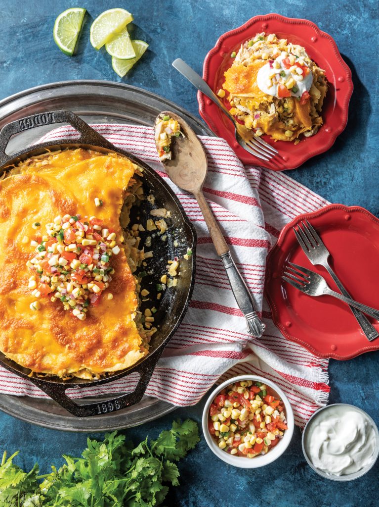 Tortilla Chicken Pie