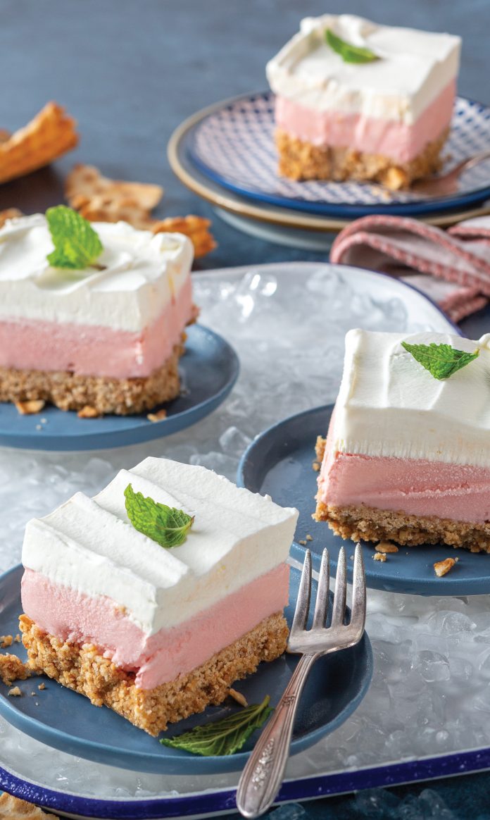 melons269mj_1262 Salted Watermelon Sherbet Bars