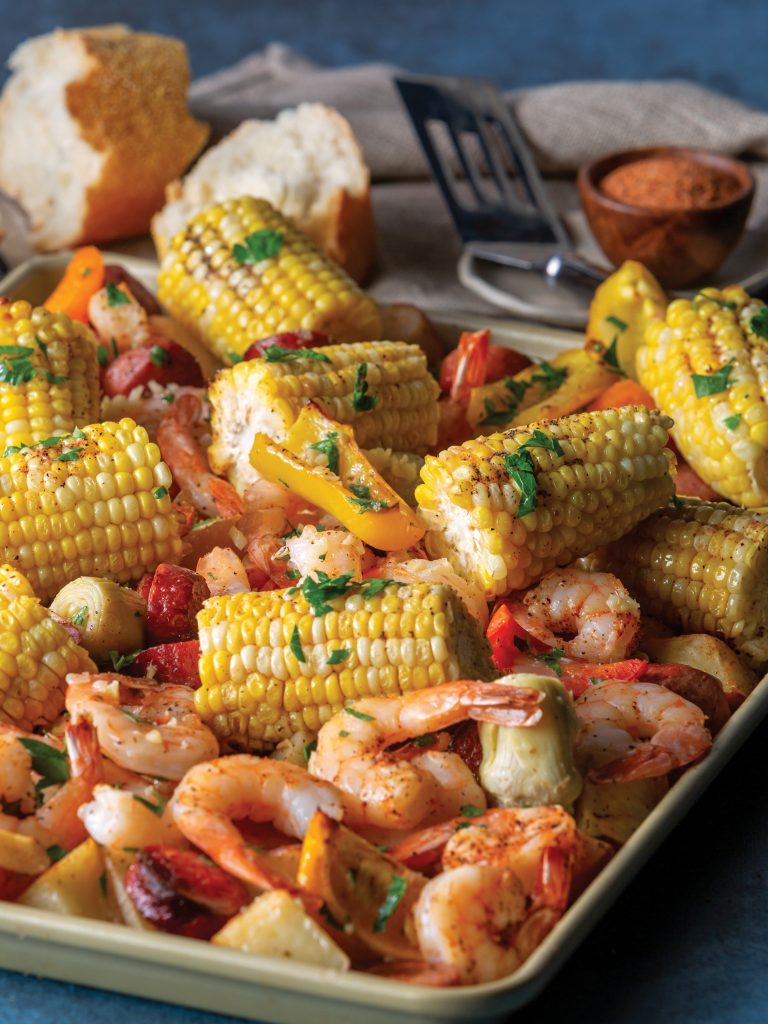 Sheet Pan Shrimp Boil